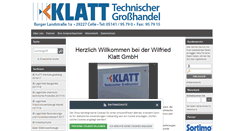 Desktop Screenshot of klatt24.de