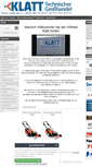 Mobile Screenshot of klatt24.de