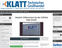 Tablet Screenshot of klatt24.de